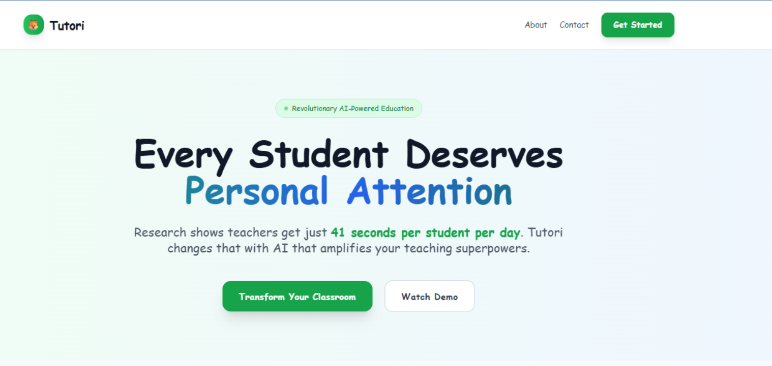 Tutori Platform